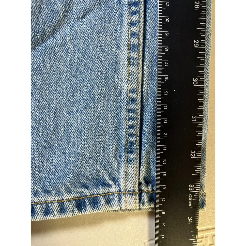 Levis Mens 34x34 559 Relaxed Straight Jeans Blue Stonewash Vintage Y2k 2002